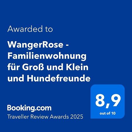 Wangerrose - Familienwohnung Fuer Gross Und Klein Und Hundefreunde Wangerooge Zewnętrze zdjęcie